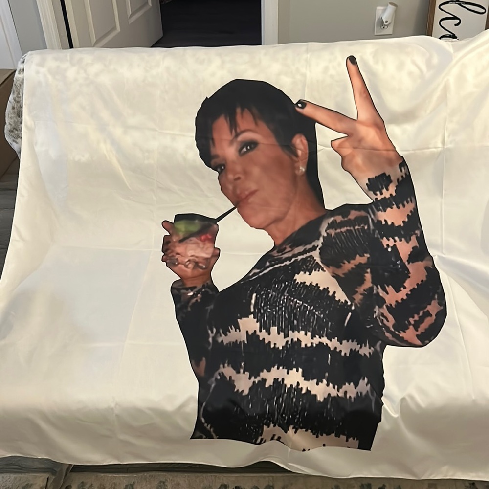 Kris Jenner Wall Tapestry